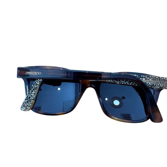 Jimmy Choo Tortoise Glitter Sunglasses  150 Q9W 140 Jimmy Choo Women main image 4